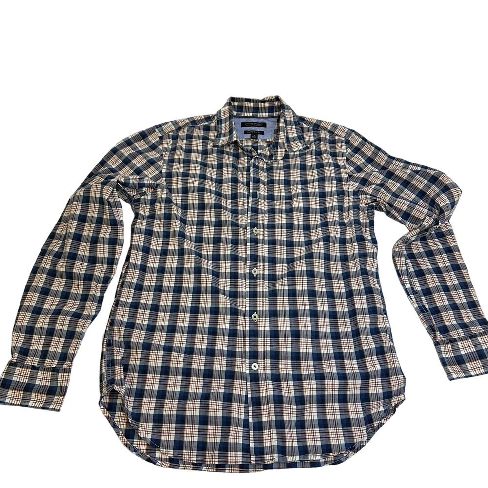 Banana Republic Camden Fit Men’s Plaid Button-Up Shirt - Size Small